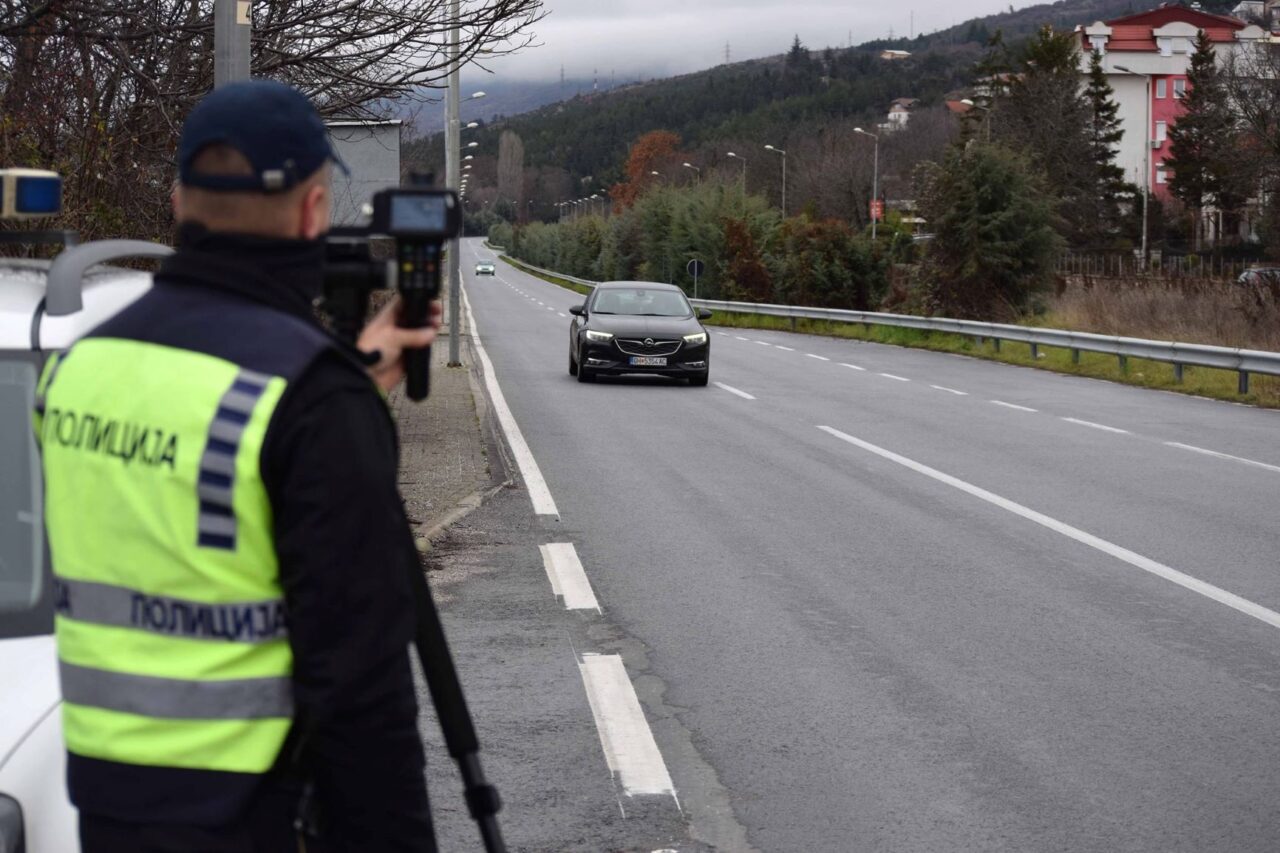 83 санкционирани возачи во Скопје: девет без возачка дозвола