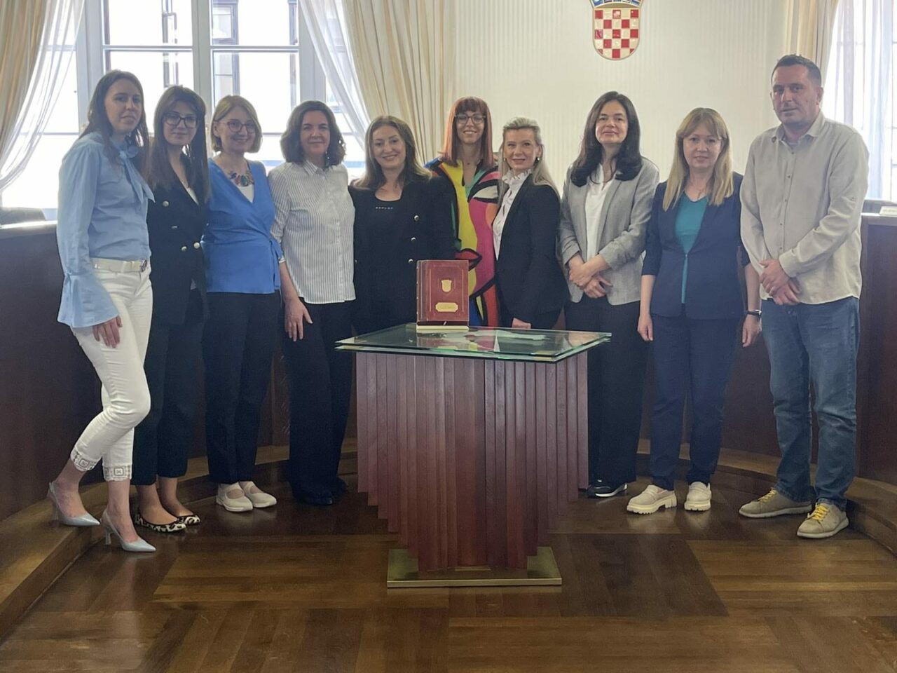 Делегација на Уставниот суд на Република Северна Македонија во студиска посета на Република Хрватска