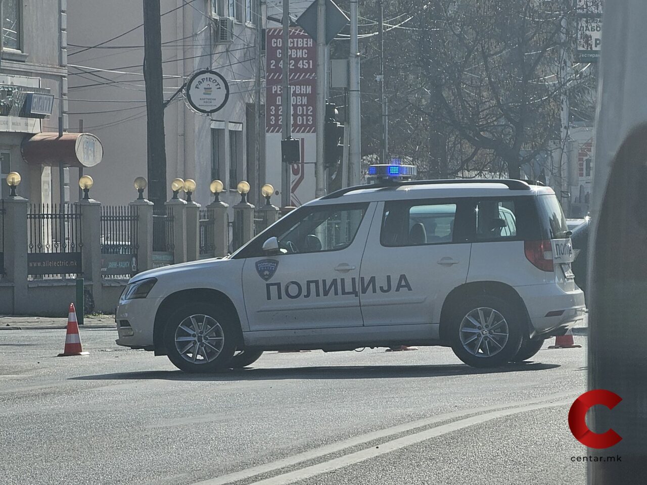 Полициски приведувања на неколку локации